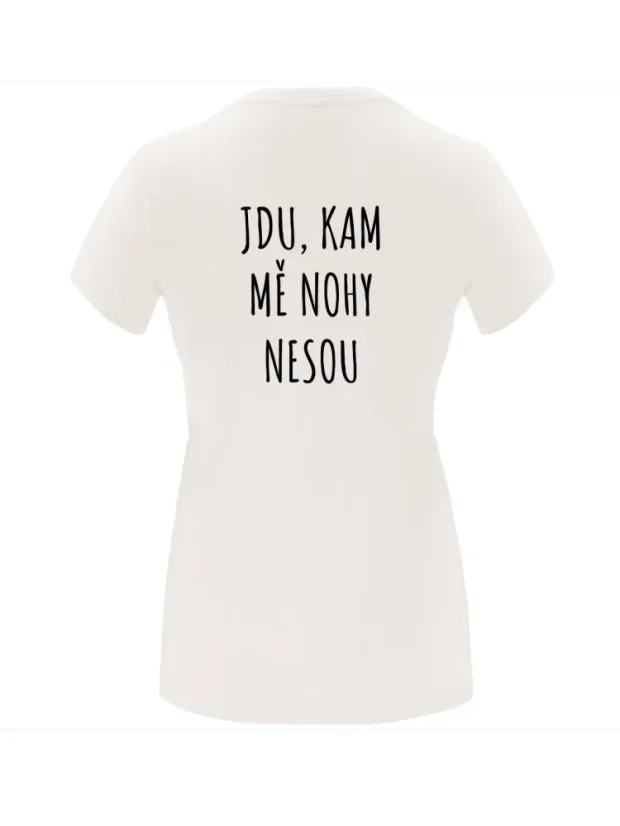 Triko dámské freedom - Velikost: M, Barva: Bílá (01)