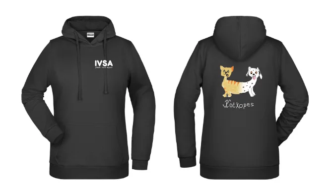 Dámská mikina IVSA Brno - IVSA - Velikost: XS, Barva: Brown