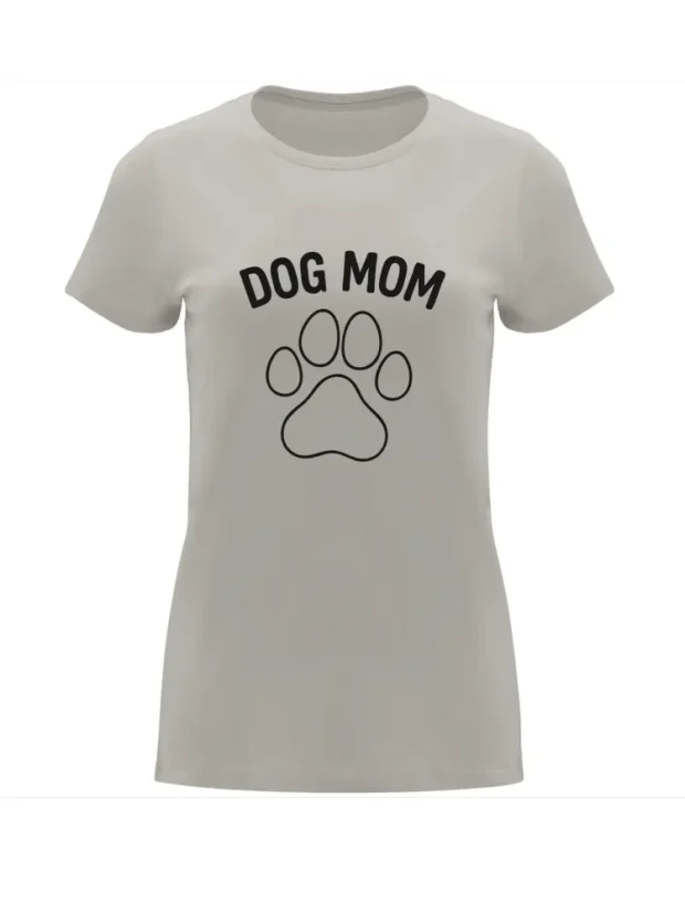 Triko dámské dog mom - Velikost: M, Barva: Bílá (01)