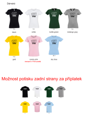 Dámské tričko - prdelky