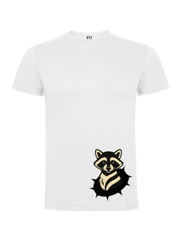 Tričko s mývalem - Velikost: S