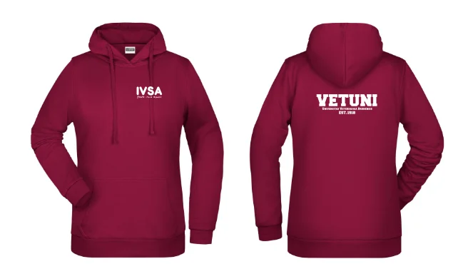 Dámská mikina IVSA Brno - IVSA - Velikost: XS, Barva: Brown