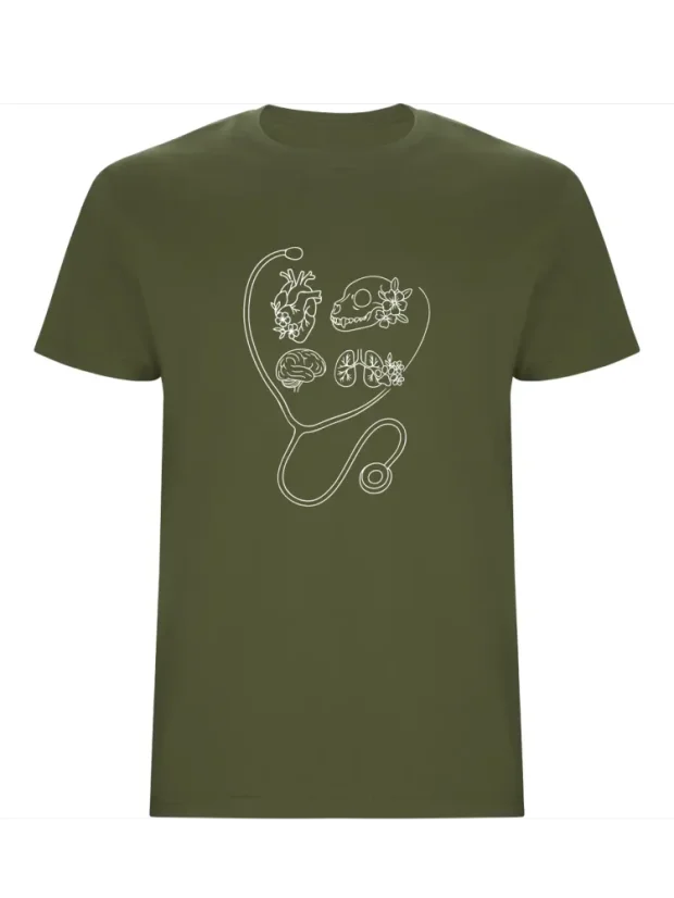 Pánské tričko - Heart of Healing - Velikost: XXL, Barva: Navy