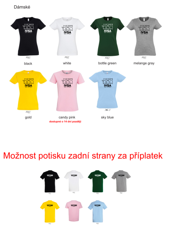 Dámské tričko - prdelky - Velikost: M, Barva: Melange gray