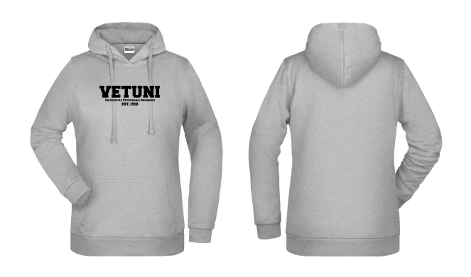 Dámská mikina IVSA Brno - Harvard - Velikost: S, Umístění: Přední strana, Barva: Brown