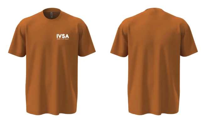 Unisex OVERSIZE tričko IVSA Brno - IVSA Brno - Velikost: M, Barva: Grey heather