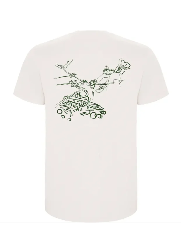 Unisex tričko „Co je víc? – Tábořit“ - Velikost: L, Barva: Cappuccino (132)