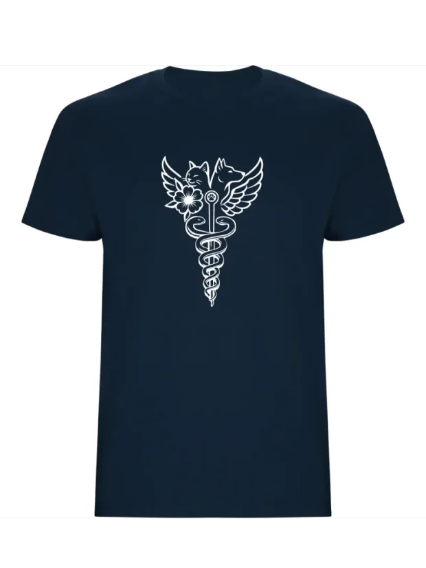 Pánské tričko - Veterinární symbol harmonie - Velikost: XXL, Barva: Bílá (01)