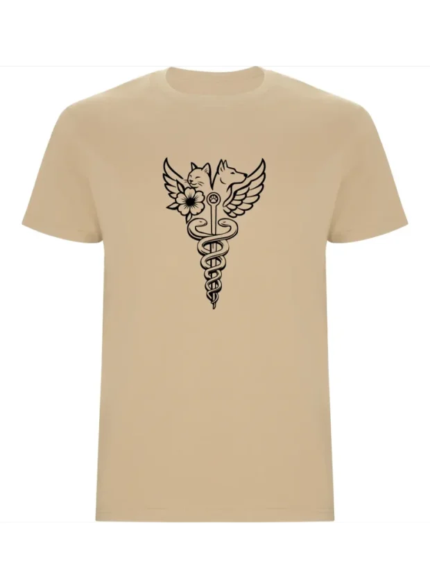 Pánské tričko - Veterinární symbol harmonie - Velikost: XXL, Barva: Bílá (01)