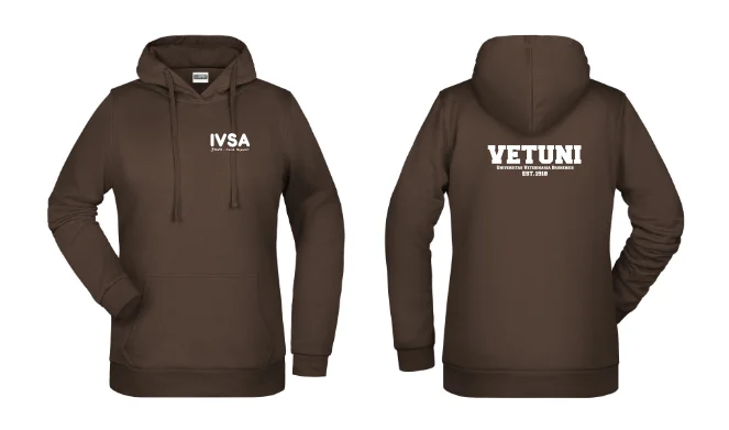 Dámská mikina IVSA Brno - IVSA - Velikost: XS, Barva: Brown