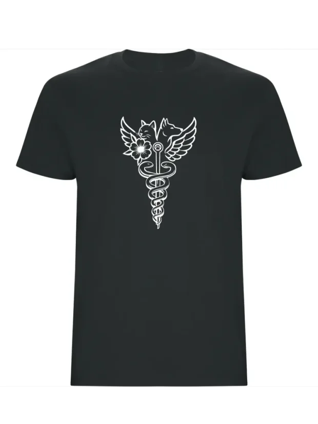 Pánské tričko - Veterinární symbol harmonie - Velikost: XXL, Barva: Bílá (01)