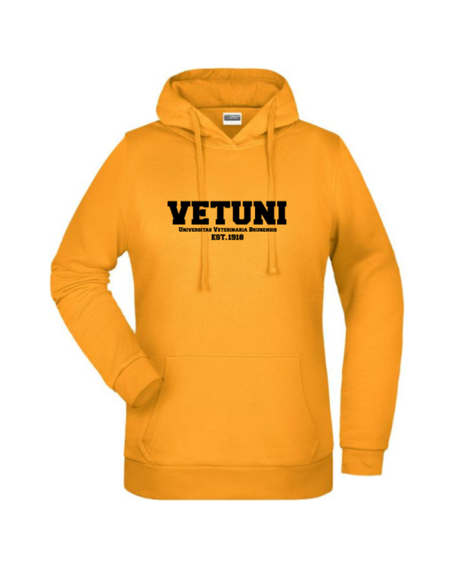 Dámská mikina - VETUNI (Harvard) - Velikost: M, Barva: Gold yellow