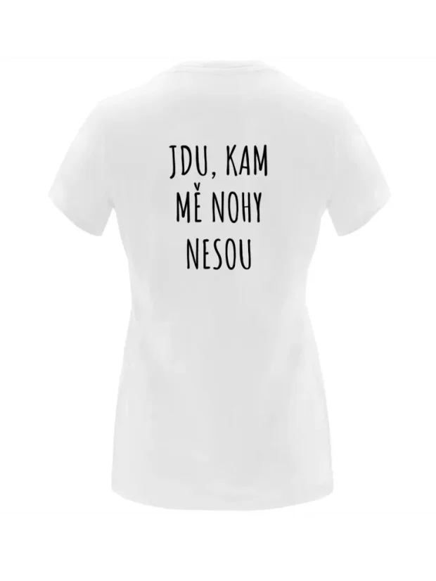 Triko dámské freedom - Velikost: M, Barva: Bílá (01)