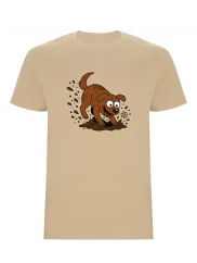 Tričko „Hrabající pes“