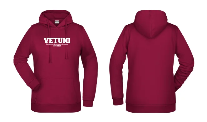 Dámská mikina IVSA Brno - Harvard - Velikost: S, Umístění: Přední strana, Barva: Brown