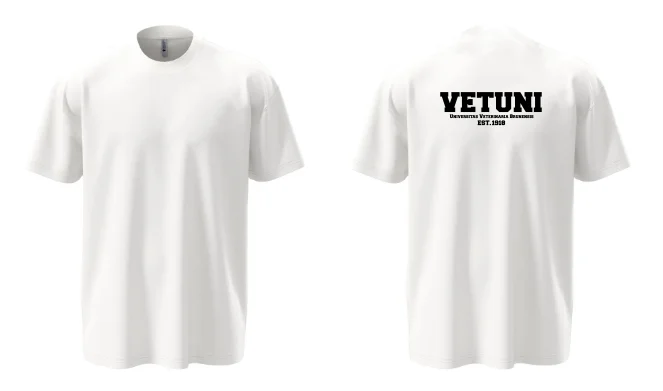 Unisex OVERSIZE tričko IVSA Brno - Harvard - Velikost: XL, Umístění: Přední strana, Barva: White