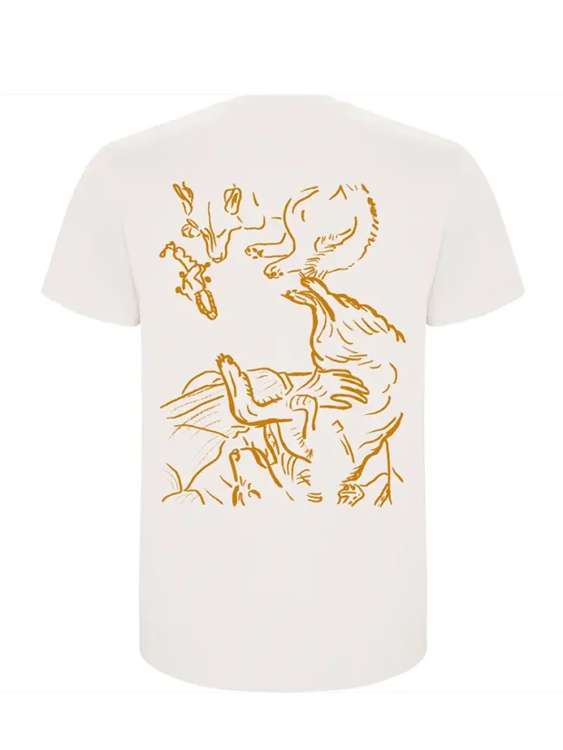 Unisex tričko „Co je víc? – Psí parťáctví“ - Velikost: 3XL, Barva: Cappuccino (132)