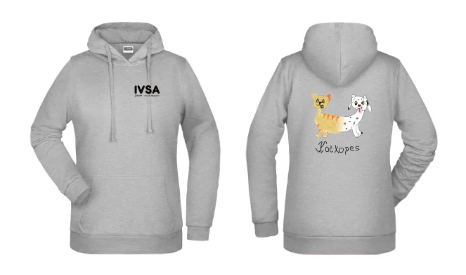 Dámská mikina IVSA Brno - IVSA - Velikost: XS, Barva: Brown