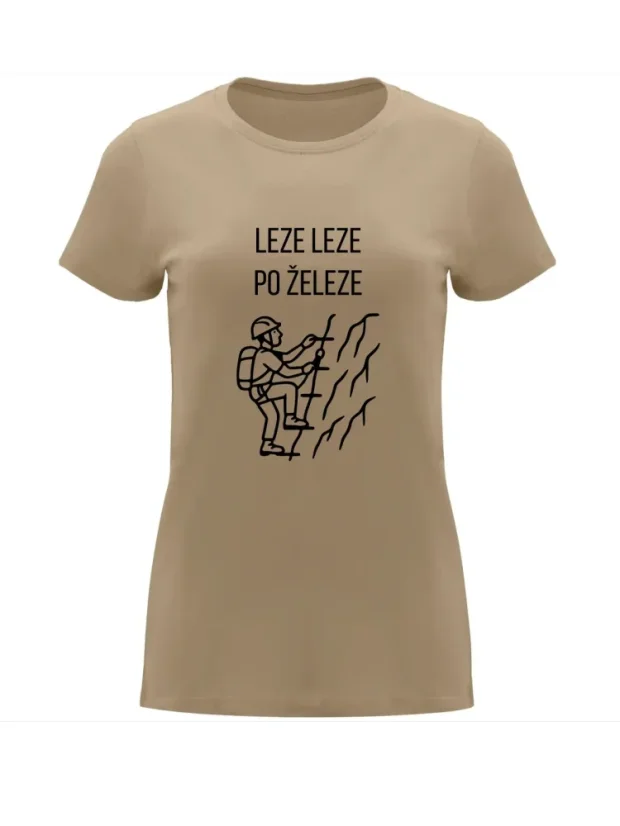 Triko dámské ferrata - Velikost: L, Barva: Písková (07)