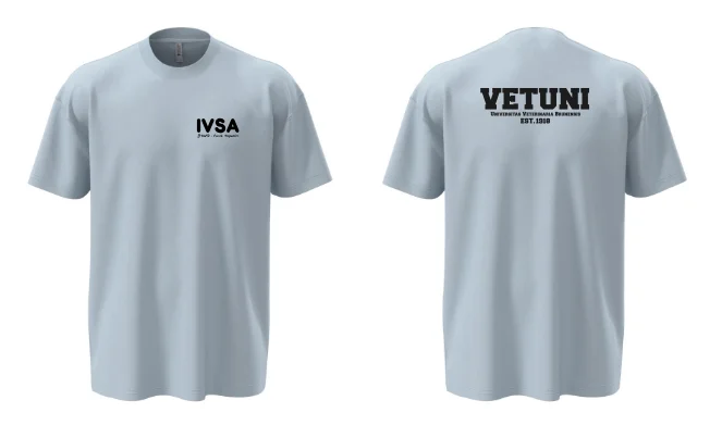 Unisex OVERSIZE tričko IVSA Brno - IVSA Brno - Velikost: M, Barva: Grey heather